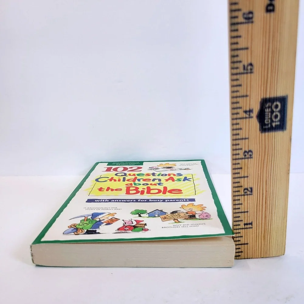 Tyndale 102 Questions Children Ask about the Bible Illustrated Paperback Book